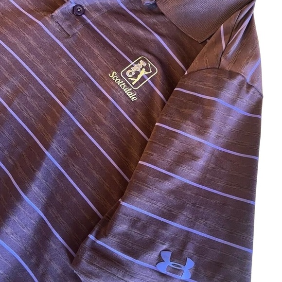 Under Amour HeatGear Women's‎ Medium TPC Scottsdale Golf Polo - Picture 3 of 7